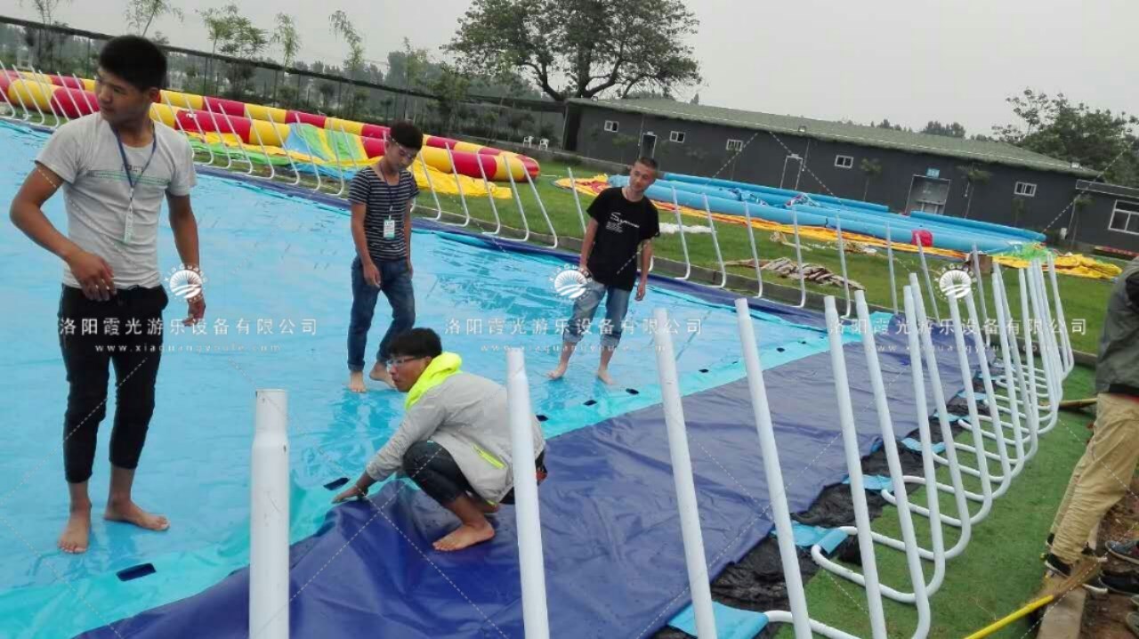 盐山支架游泳池